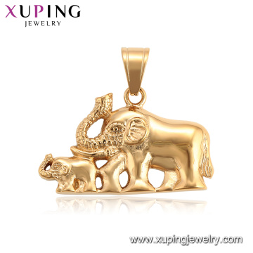34203 XUPING neutral vergoldet Tier Elefant Charm Anhänger